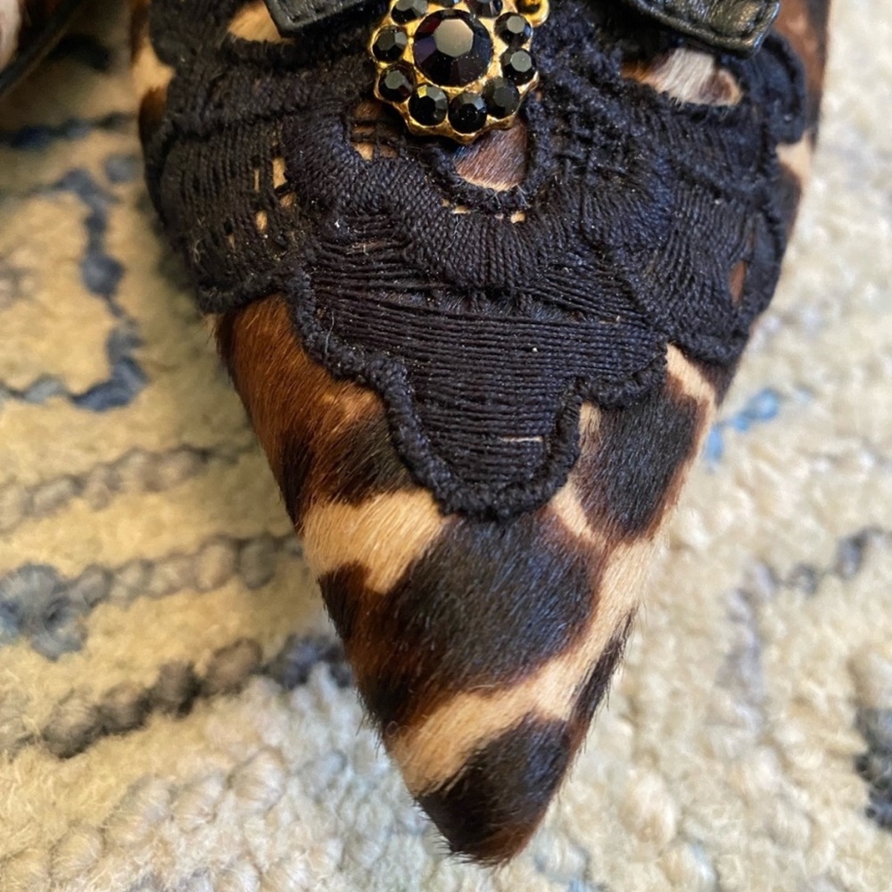 D&G Leopard Print Kitten Heels - Picture 7 of 7